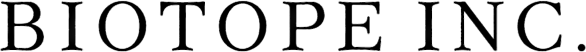 BIOTOPE INC.
